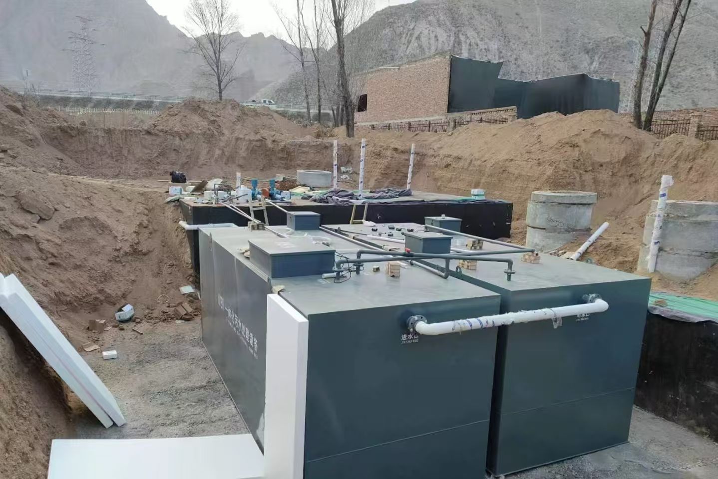 岳塘一体化污水处理设备